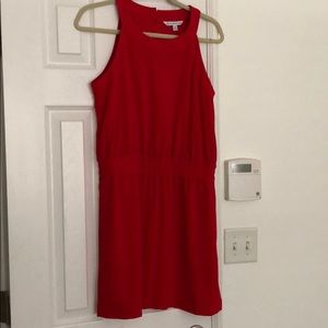 Southern Tide Red Dress with pockets